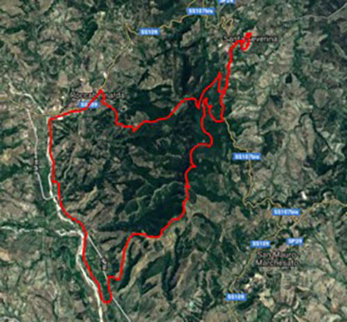 Oasi del Governatore - percorsi mtb